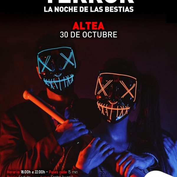 LA REGIDORIA DE JOVENTUT POSA EN MARXA «PASSATGE DE TERROR. LA NIT DE LES BÈSTIES» PER AL PROPER 30 D’COTUBRE