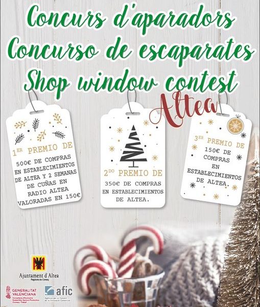 LA REGIDORIA DE COMERÇ LLANÇA UNA NOVA EDICIÓ DEL CONCURS D’APARADORS NADALENCS