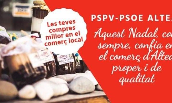 COMERÇ D’ALTEA. COMERÇ DE QUALITAT I CONFIANÇA SEMPRE PROP DE TU