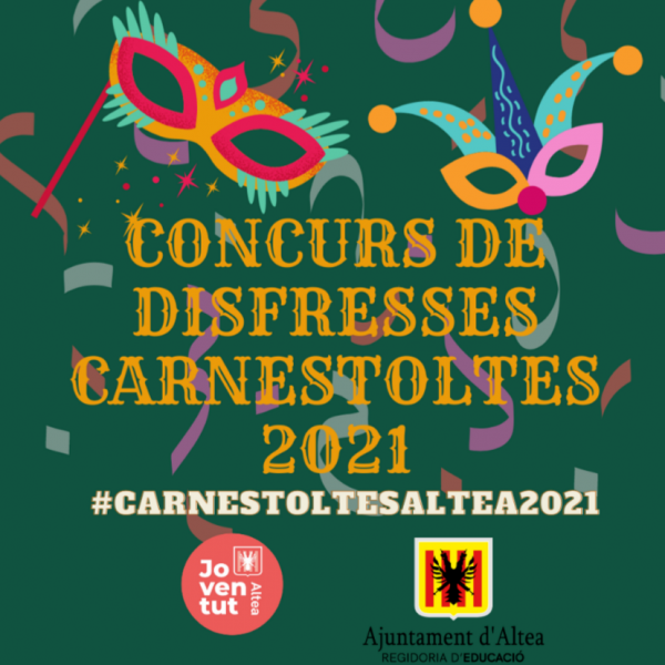 LES REGIDORIES DE JOVENTUT I EDUCACIÓ AMPLIEN EL TERMINI DE «CARNESTOLTES EN LÍNIA» FINS AL DIA 21 DE FEBRER