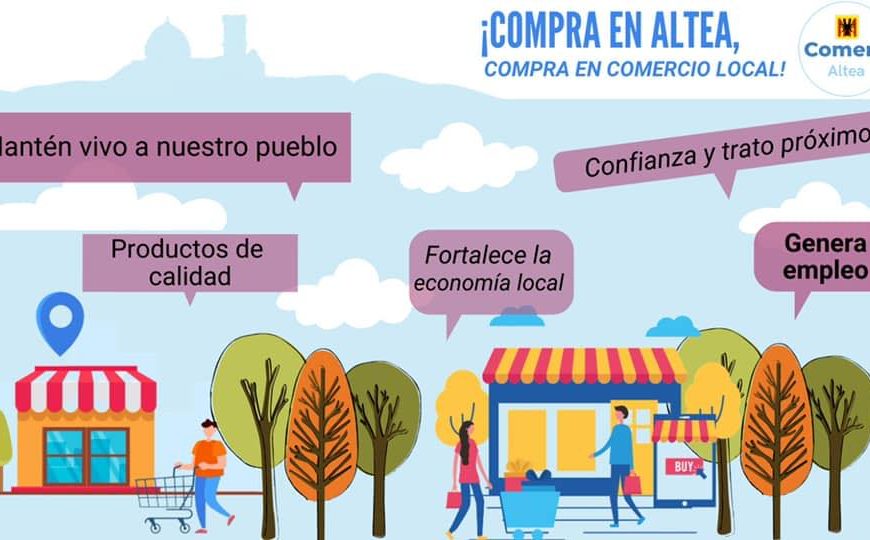 HI HA 1.000 MOTIUS PER COMPRAR AL COMERÇ LOCAL, COMPRA EN ALTEA