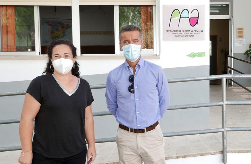 LA REGIDORIA D’EDUCACIÓ MILLORA LES INSTAL.LACIONS ON S’UBICA L’ESCOLA DE FORMACIÓ PER ADULTS (FPA)