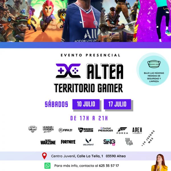 LA REGIDORIA DE JOVENTUT PRESENTA EL PRIMER TERRITORI GAMER