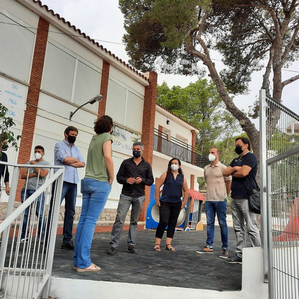 FINALITZADES LES OBRES DEL COL.LEGI DE L’OLLA EXECUTADES MITJANÇANT EL PLA EDIFICANT