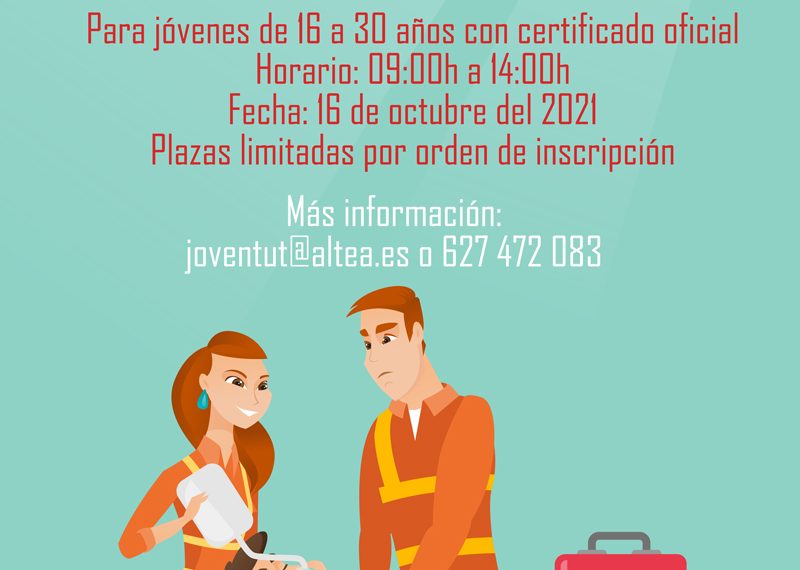 LA REGIDORIA DE JOVENTUT POSA EN MARXA EL 16 D’OCTUBRE LA 9a EDICIÓ DEL CURS DE PRIMERS AUXILIS
