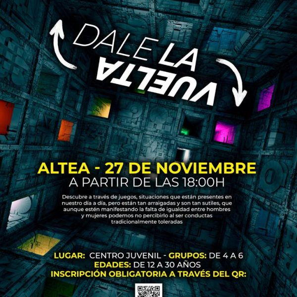 LA REGIDORIA DE JOVENTUT PRESENTA UNA NOVA ACTIVITAT, UN ESCAPE ROOM SOBRE IGUALTAT DE GÈNERE AMB EL NOM DE “DONA-LI LA VOLTA”