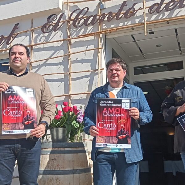 EL REGIDOR DE COMERÇ RECOLZA L’INICIATIVA GASTRONÒMICA “AMOR CHULAPO” DEL RESTAURANT “EL CANTÓ DEL PALASIET”