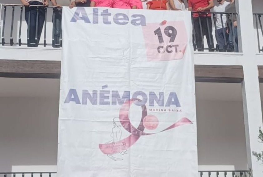 Altea s’uneix una vegada més a Anémona Marina Baixa en la lluita contra el Càncer de Mama