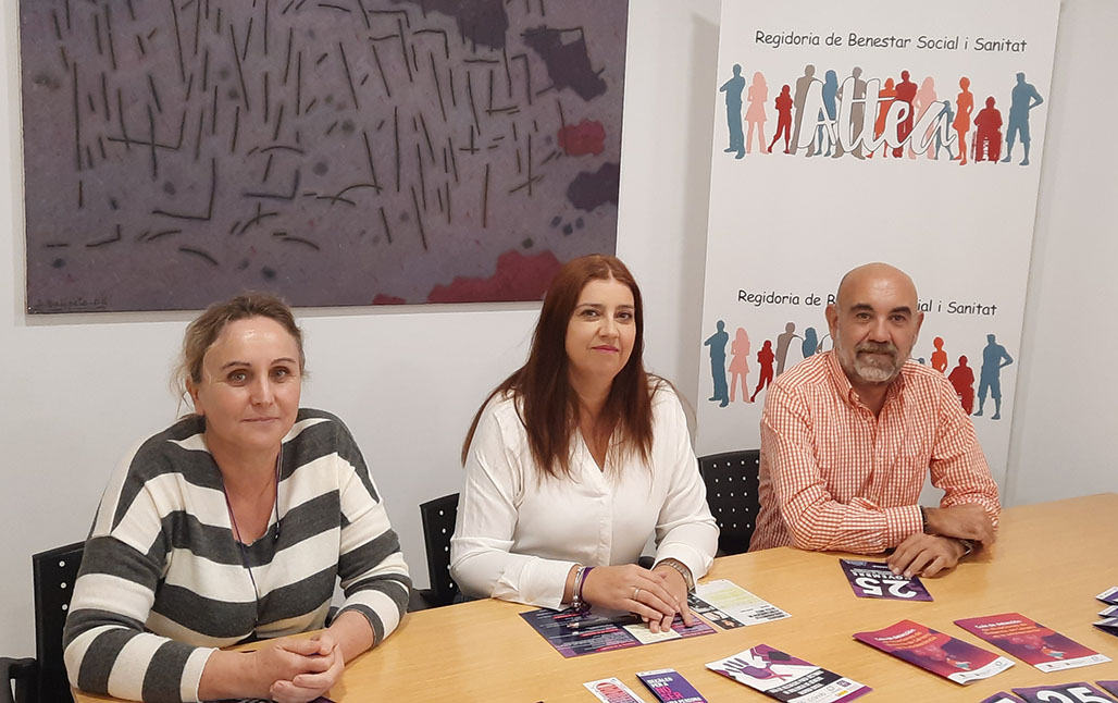 La programació del 25N a Altea fa esment especial a l’eliminació de la violència sexual