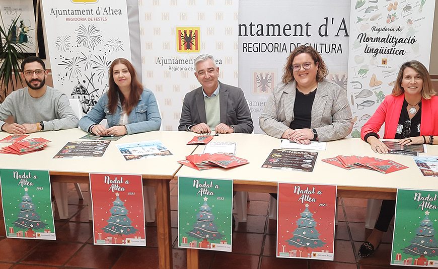 L’encesa de llums donarà inici a la programació nadalenca a Altea