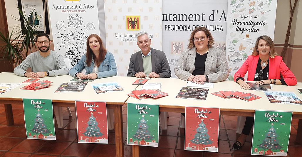 L’encesa de llums donarà inici a la programació nadalenca a Altea