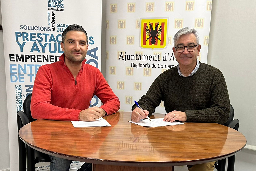 L’Ajuntament i LAB-Altea signen un conveni de col•laboració a favor de l’emprenedoria